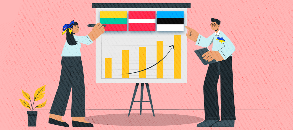 Baltic States Generated More Than UAH 111 Billion in Revenue Through Ukrainian Businesses in Q3 2025